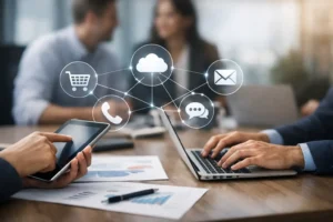 Integração de canais empresariais na prática